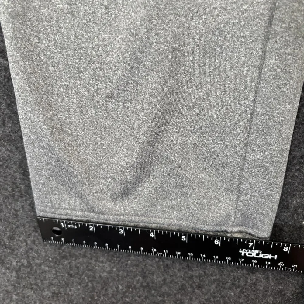 Nike Sweatpants Men's Small Gray Dri-FIT Fleece Pockets Drawstring Pants